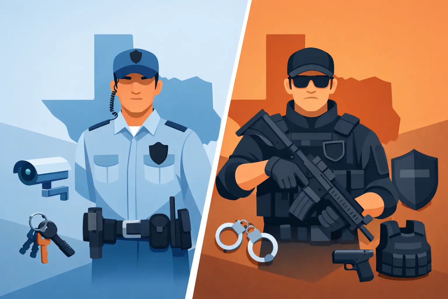 Level II vs Level III for Texas Security Jobs